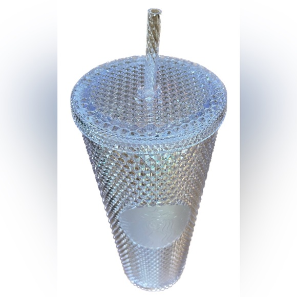 Starbucks Dichroic Unicorn Bling Cold Cup 24 oz - Picture 2 of 3